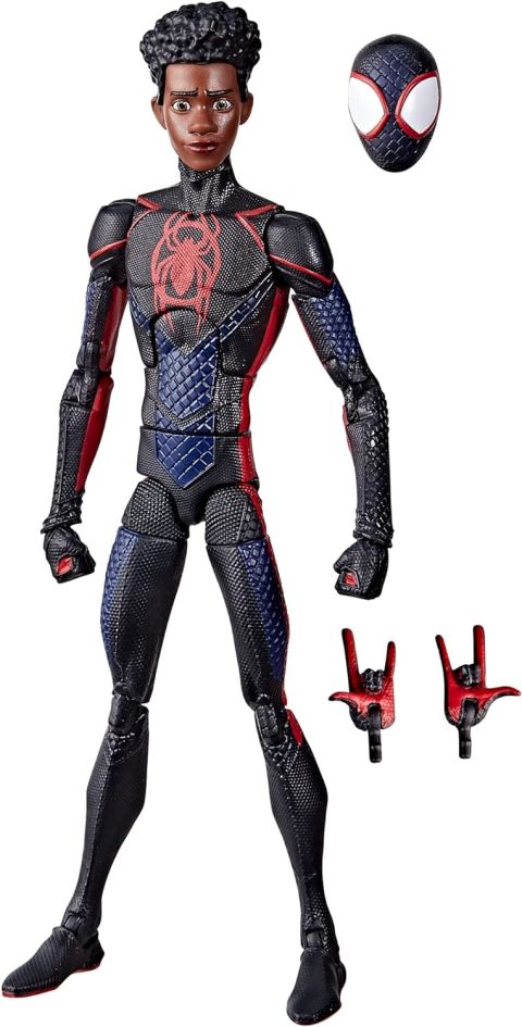 Spiderman: Across the Spiderverse - Spider-Man (Miles) Marvel Legends Action Figure