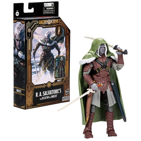 Dungeons and Dragons: Legend of Drizzt Golden Archive - Drizzt Action Figure