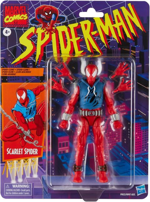 SpiderMan: Scarlet Spider (Ben Reilly) Marvel Legends Action Figure