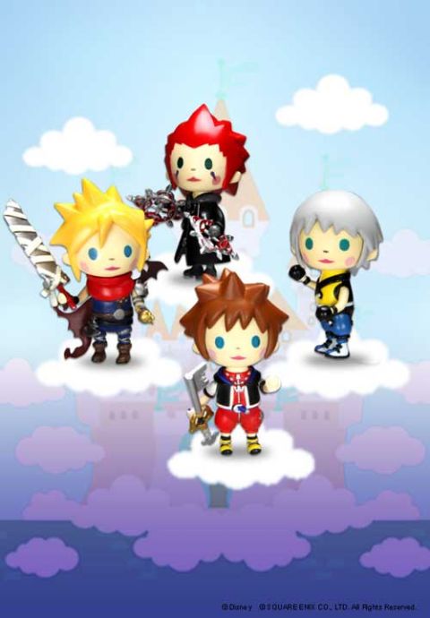 Kingdom Hearts Mini Avatar Trading Arts Figures