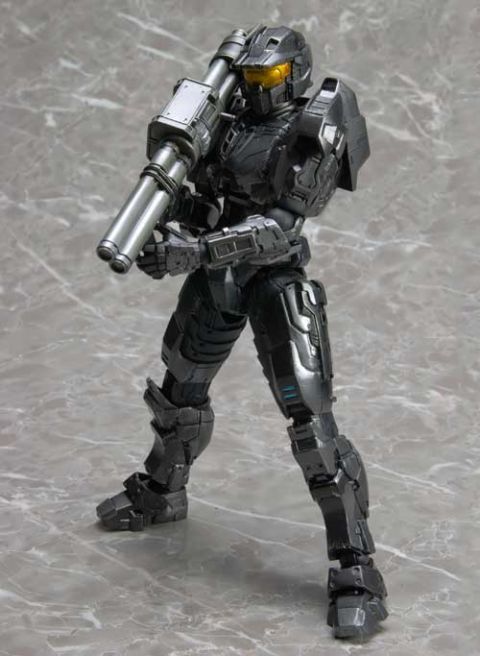 Halo: Spartan Mark V 'Black' Play Arts Kai Action Figure (Combat Evolved)