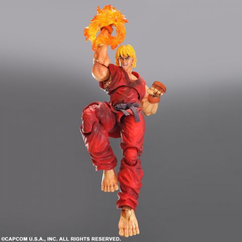 Super Street Fighter IV: Ken Play Arts Kai Action Figure