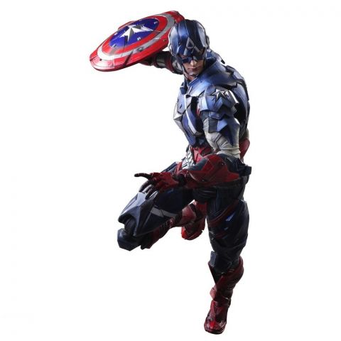 Captain America: Captain America Variant Play Arts Kai Action Figure