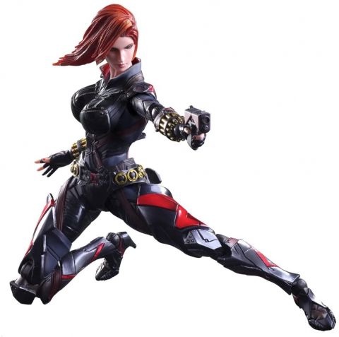 Marvel Universe: Black Widow Variant Play Arts Kai Action Figure