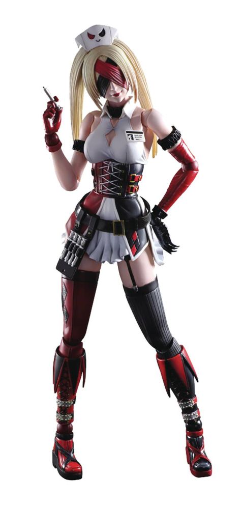 Batman: Harley Quinn Variant Play Arts Kai Action Figure (Designed by Tetsuya Nomura)