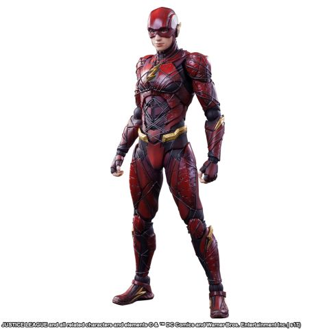 Justice League Movie: Flash Play Arts Kai Action Figure