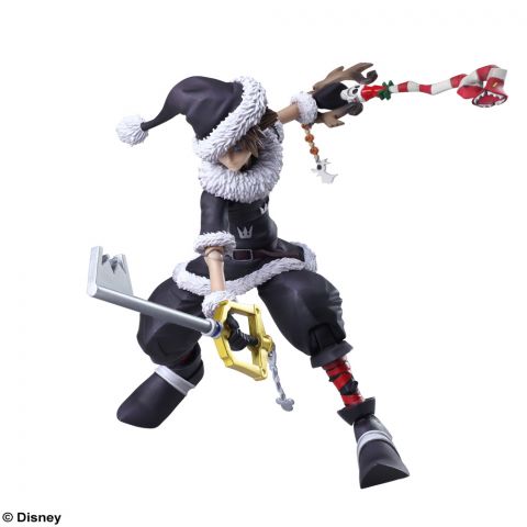 Kingdom Hearts 3: Sora (Christmas Town) Bring Arts Action Figure