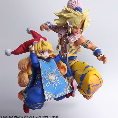 Trials of Mana: Kevin and Charlotte Bring Arts Action Figures (Set of 2)