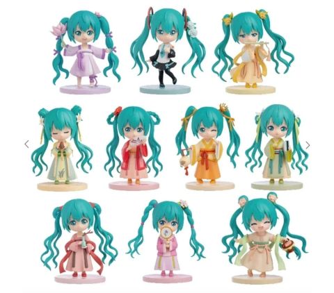 [DISPLAY] Vocaloid: Hatsune Miku Qu Yun Shang Series Blind Box (Display of 9)