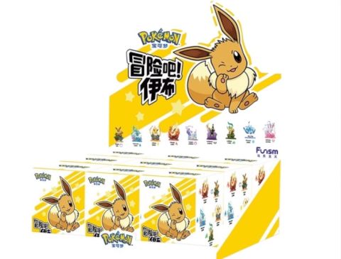 [DISPLAY] Pokemon: Eevee Take the Adventure! series 2 Blind Box (Display of 9)