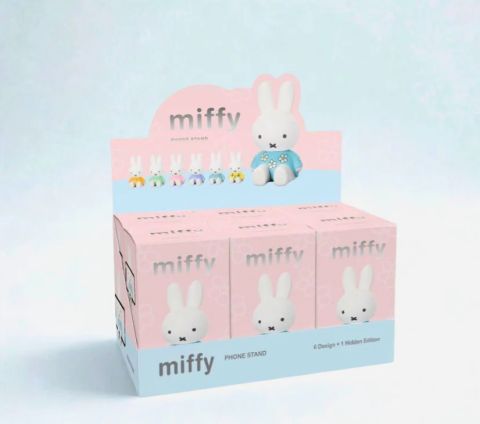 [DISPLAY] Miffy: Foldable Miffy Foldable Phone & Pad Stand Blind Box (Display of 6)
