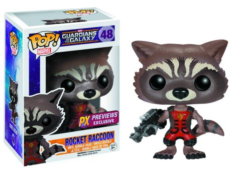 Guardians of the Galaxy: Rocket Racoon (Ravenger Outfit) Pop Figure (PX Exlcusive)