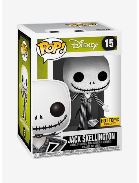 Nightmare Before Christmas: Jack (Diamond) Pop Figure (Hot Topic Exclusive)