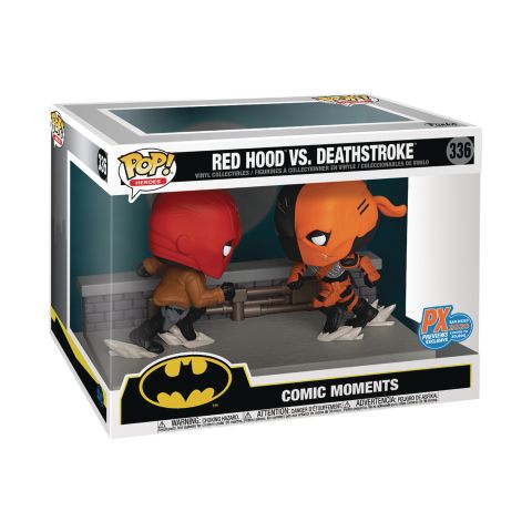red hood vs deathstroke funko pop