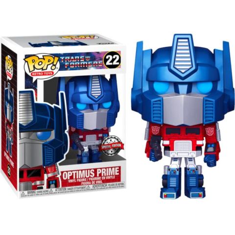 Transformers: Optimus (Metallic) Pop Figure (Special Edition)