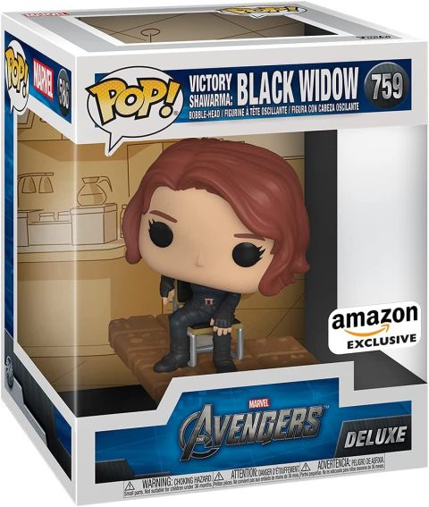 Avengers: Shawarma - Black Widow Deluxe Pop Figure (Amazon Exclusive)