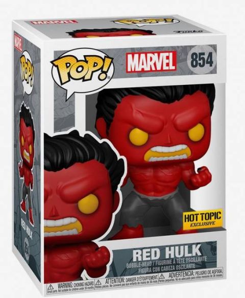 Hulk: Red Hulk (Rulk) Pop Figure (Hot Topic Exclusive)