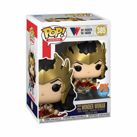 Wonder Woman 80th Anniversary: Wonder Woman (Death Metal) Pop Figure (PX Exclusive)