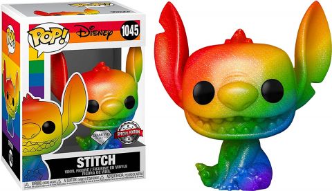 Disney: Stitch (Diamond RNBW) Pop Figure (Pride 2021) (Special Edition)