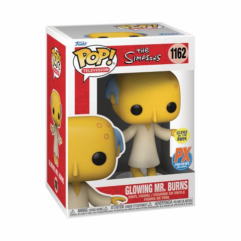 Simpsons: Mr. Burns (Glowing) Pop Figure (PX Exclusive)