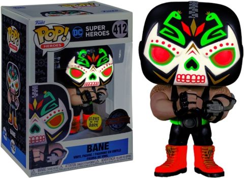 Dia De Los DC: Bane (GITD) Pop Figure (Special Edition)