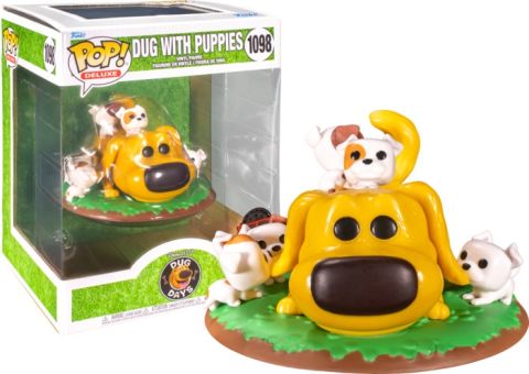 Disney: Dug Days - Dug Covered in Puppies Deluxe Pop Figure (Special Edition)
