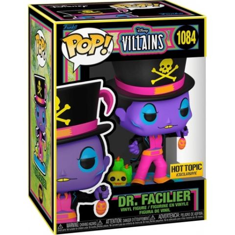 Disney: Dr. Facilier (Blacklight) Pop Figure (Princess & the Frog) (Hot Topic Exclusive)