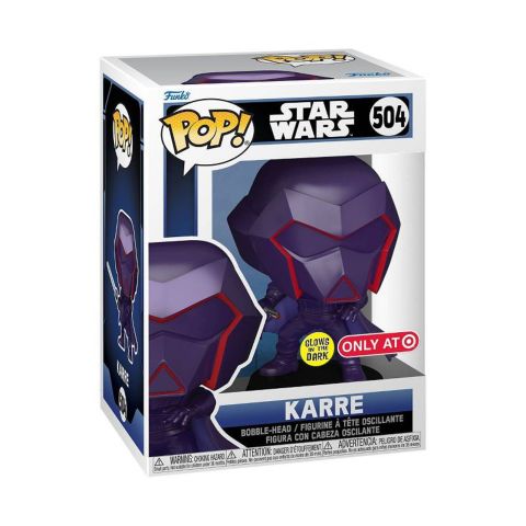 Star Wars: Visions The Twins - Karre (GITD) Pop Figure (Target Exclusive)