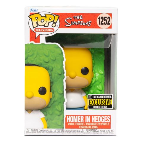 Simpsons: Homer in Hedge Pop Figure (EE Exclusive)