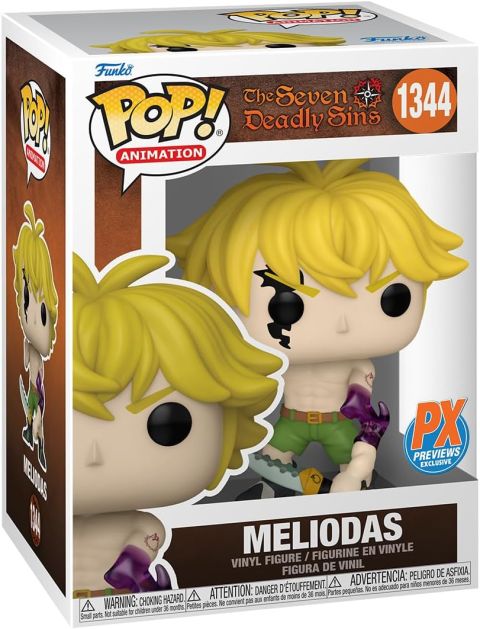 Seven Deadly Sins: Meliodas (Demon Mode) Pop Figure (PX Exclusive)