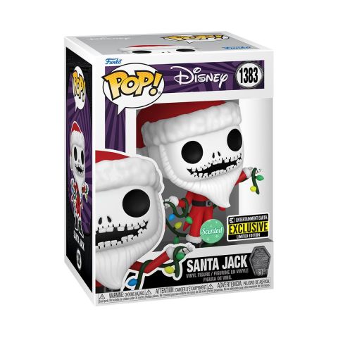 Nightmare Before Christmas: Santa Jack w/ Lights (Scented) Pop Figure (EE Exclusive)