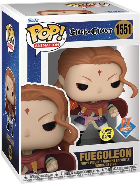 Black Clover: Fuegoleon (GITD) Pop Figure (PX Exclusive)