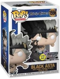 Black Clover: Black Asta (GITD) Pop Figure (EE Exclusive)