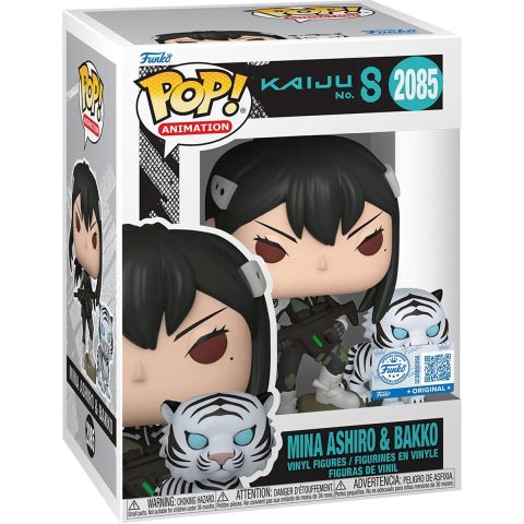 Kaiju No. 8: Mina Ashiro w/ Bakko Buddy Pop Figure (Special Edition)