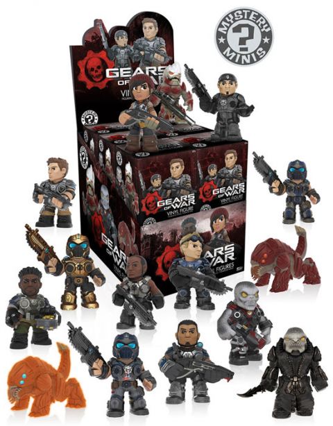 [Display] Gears of War: Mystery Series 1 PDQ Mystery Mini Figures (Display of 12)