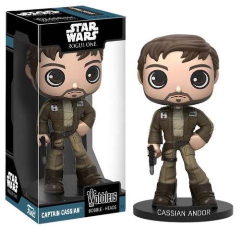 Star Wars: Rogue One - Captain Cassian Andor Wobblers Figure