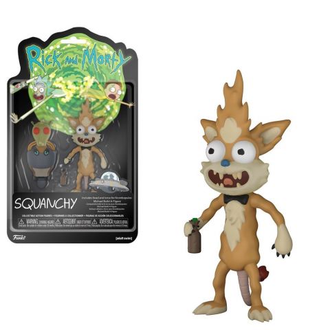 Rick and Morty: Squanchy w/ Boots Action Figure