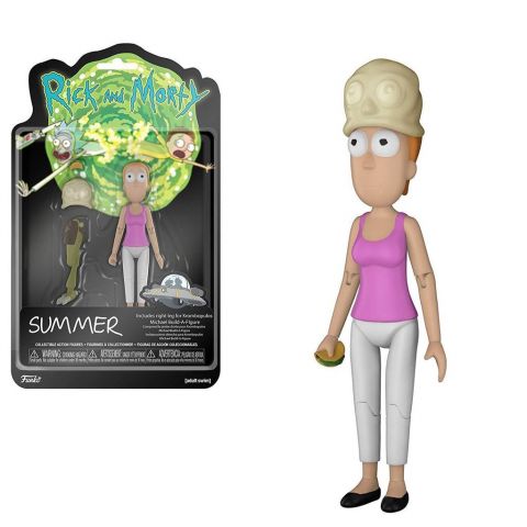 Rick and Morty: Summer w/ Weird Hat Action Figure