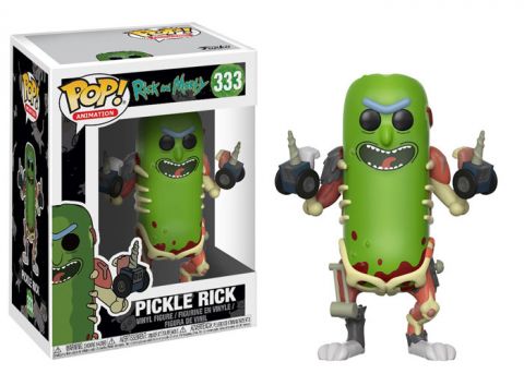 Rick and Morty: Pickle Rick Rat Suit POP Vinyl Figure