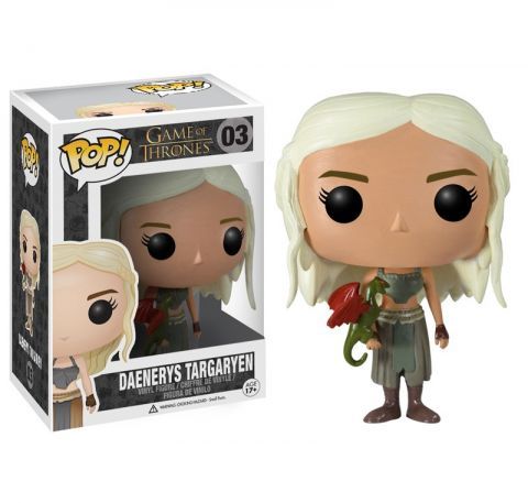 Game of Thrones: Daenerys Targaryen w/ Dragon POP Vinyl Figure