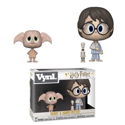 Harry Potter: Dobby & Harry Potter PJ Vynl Figure (2-Pack)