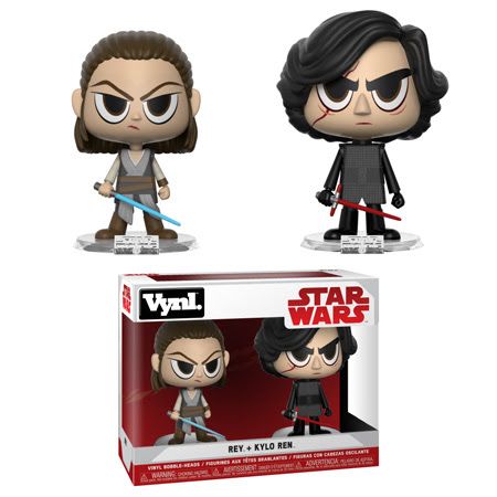 Star Wars: Rey & Kylo Ren Vinyl Figure (2-Pack) (The Last Jedi)