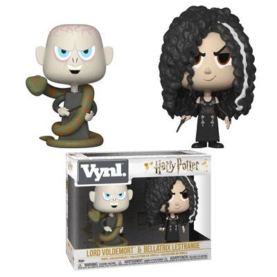 Harry Potter: Bellatrix & Voldemort Vynl Figure (2-Pack)