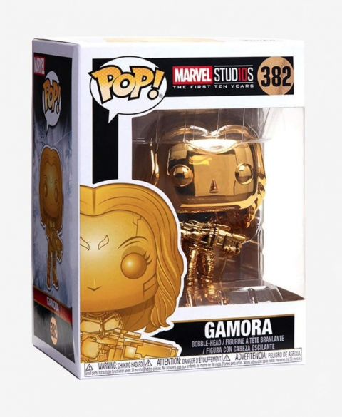 Marvel Studios 10th: Gamora (Gold Chrome) Pop Vinyl Figure