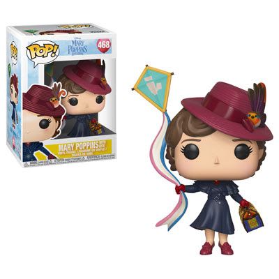 Disney: Mary Poppins w/ Kite Pop Vinyl Figure (Mary Poppins 2018)
