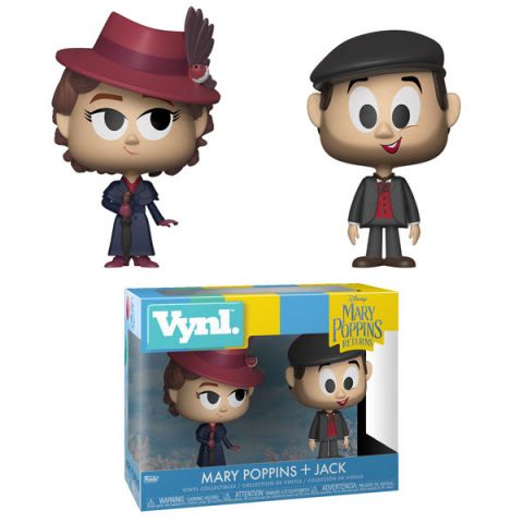 Disney: Mary Poppins & Jack the Lamplighter Vynl Figure (2-Pack)