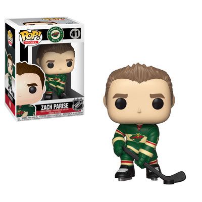 NHL Stars: Zach Parise POP Vinyl Figure (Minnesota Wild)