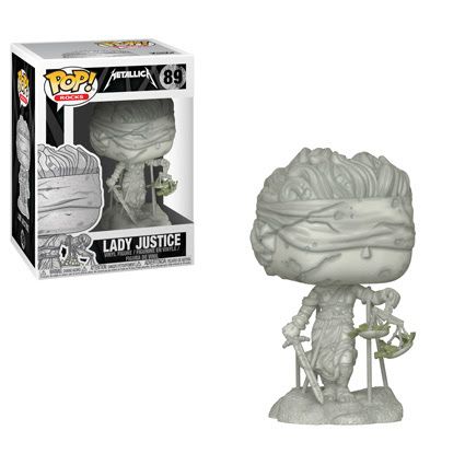 Pop Rocks: Metallica Lady Justice Pop Vinyl Figure