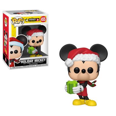Disney: Mickey's 90th - Holiday Mickey Pop Vinyl Figure