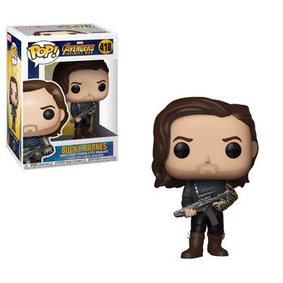 Avengers Infinity War: Bucky w/ Weapon Pop Vinyl Figure